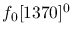 $f_0[1370]^{0}$