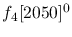 $f_4[2050]^{0}$