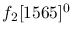 $f_2[1565]^{0}$