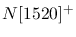 $N[1520]^+$