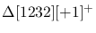 $\Delta[1232][+1]^+$