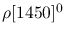 $\rho[1450]^{0}$