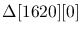 $\Delta[1620][0] $
