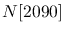 $N[2090]$