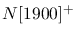 $N[1900]^+$