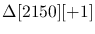 $\Delta[2150][+1]$