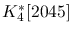 $K^{*}_4[2045]$