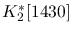 $K^{*}_2[1430]$