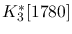 $K^{*}_3[1780]$